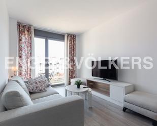 Sala d'estar de Apartament de lloguer en  Valencia Capital amb Aire condicionat, Calefacció i Jardí privat