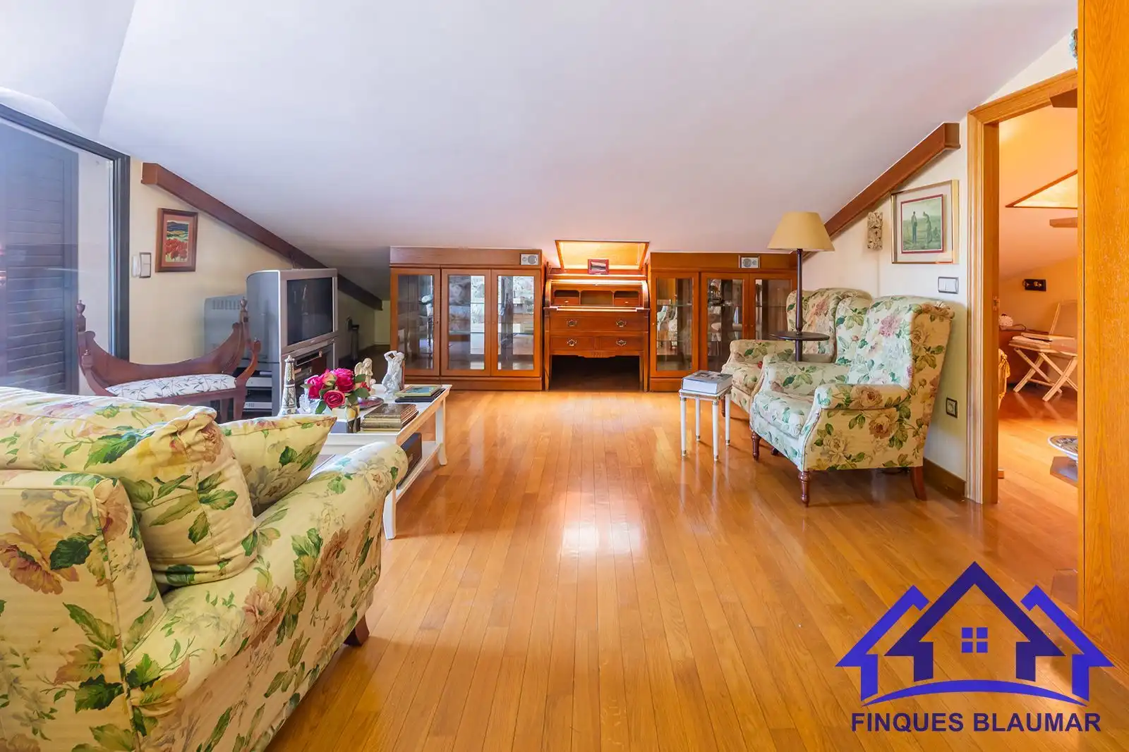 Sala de estar de Ático en venta en Arenys de Mar con Aire acondicionado, Calefacción y Terraza