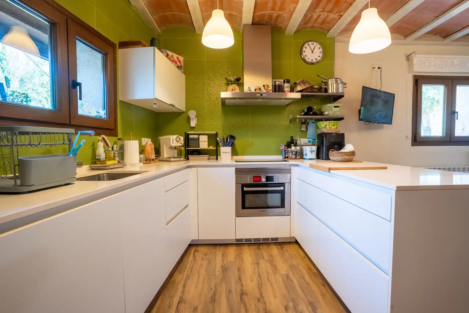 Kitchen of Houses for sale in Montblanc  with Air Conditioner, Heating and Private garden