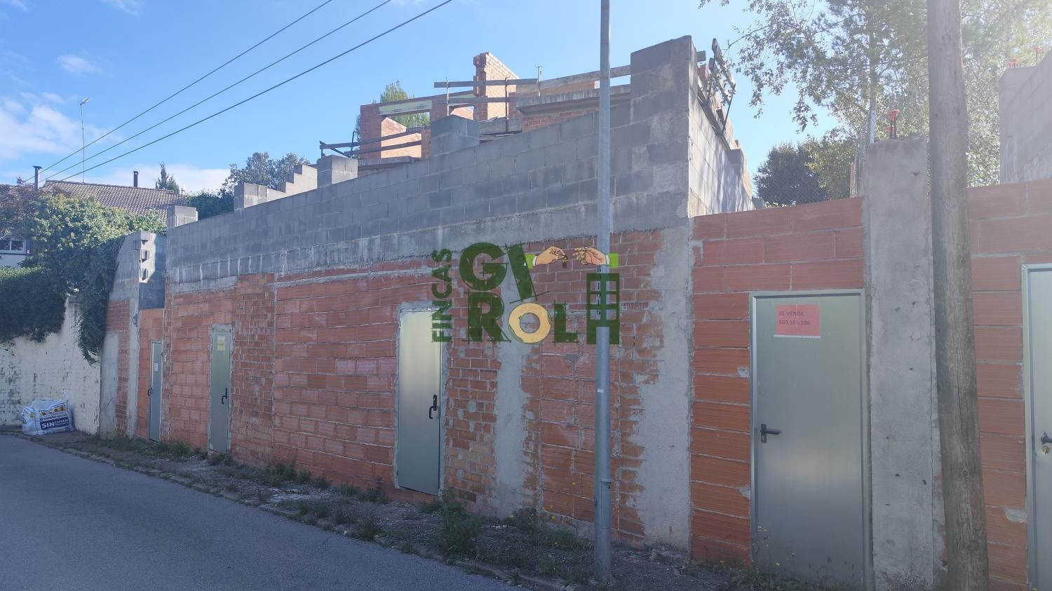 Vista exterior de Casa adosada en venta en Sentmenat