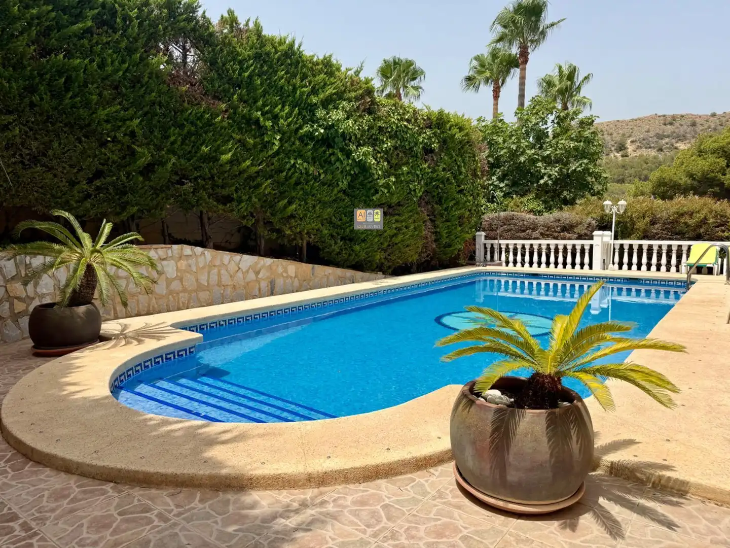 Piscina de Casa o xalet en venda en La Nucia amb Aire condicionat, Calefacció i Jardí privat