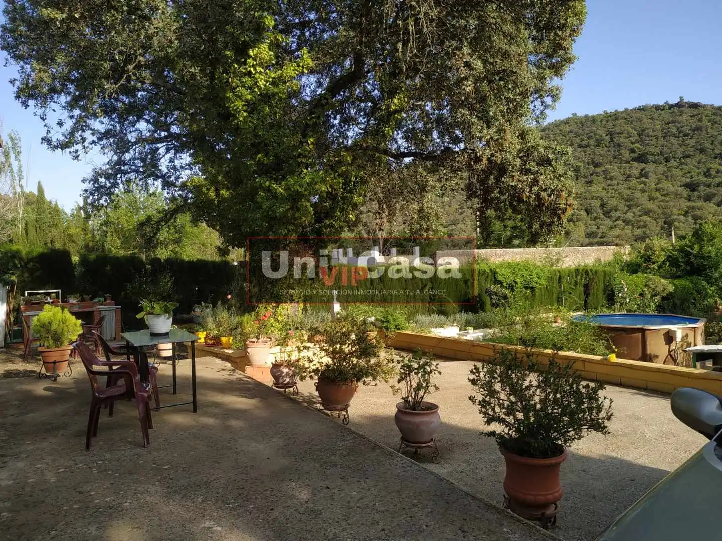 Garden of Country homes for sale in Villaharta  with Air Conditioner, Private garden and Swimming Pool