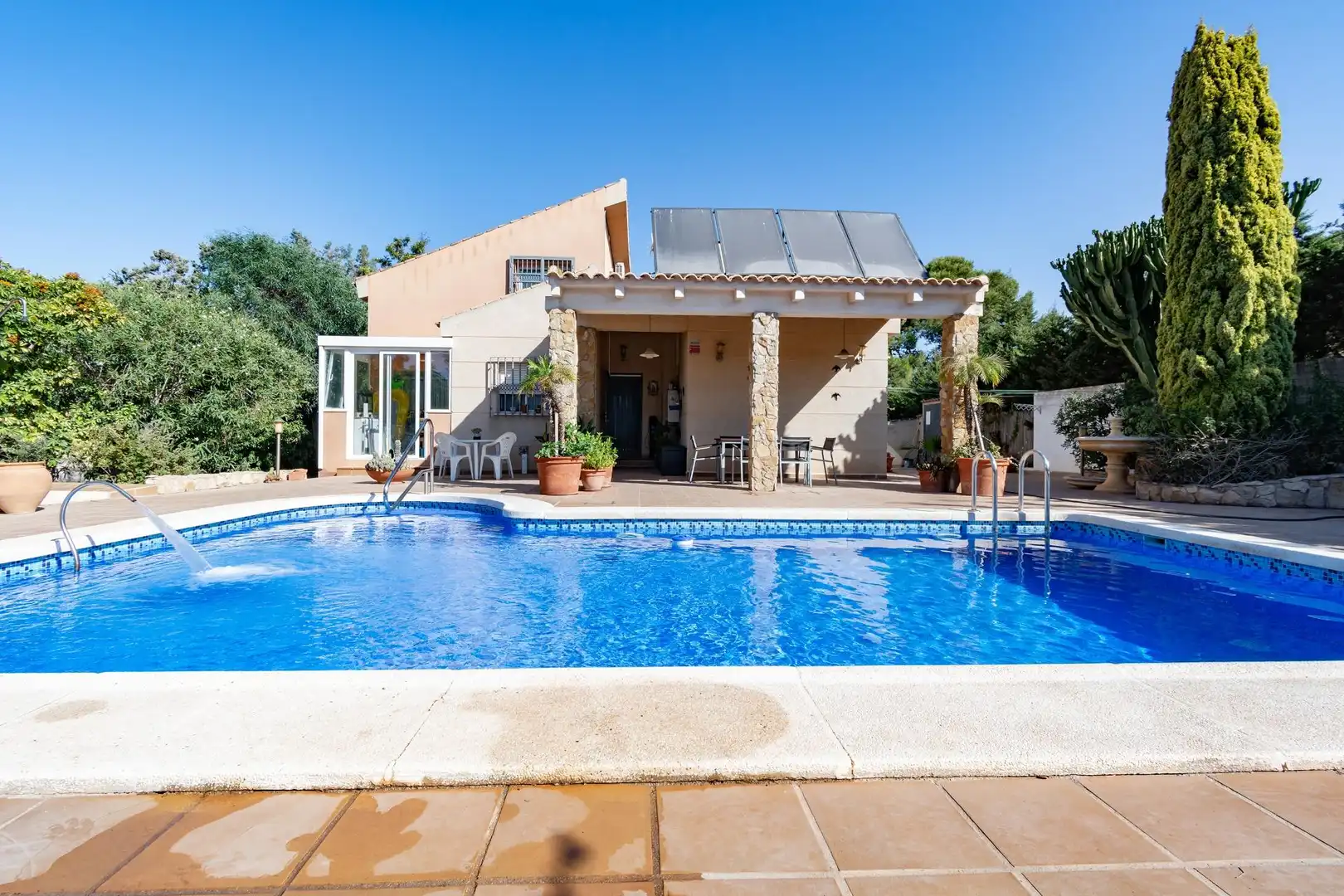 Piscina de Casa o chalet en venta en Cartagena con Aire acondicionado, Jardín privado y Terraza