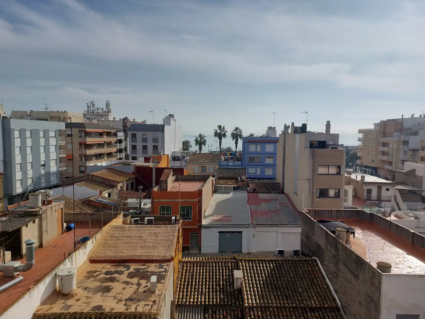 Vista exterior de Ático en venta en Moncofa con Calefacción y Terraza