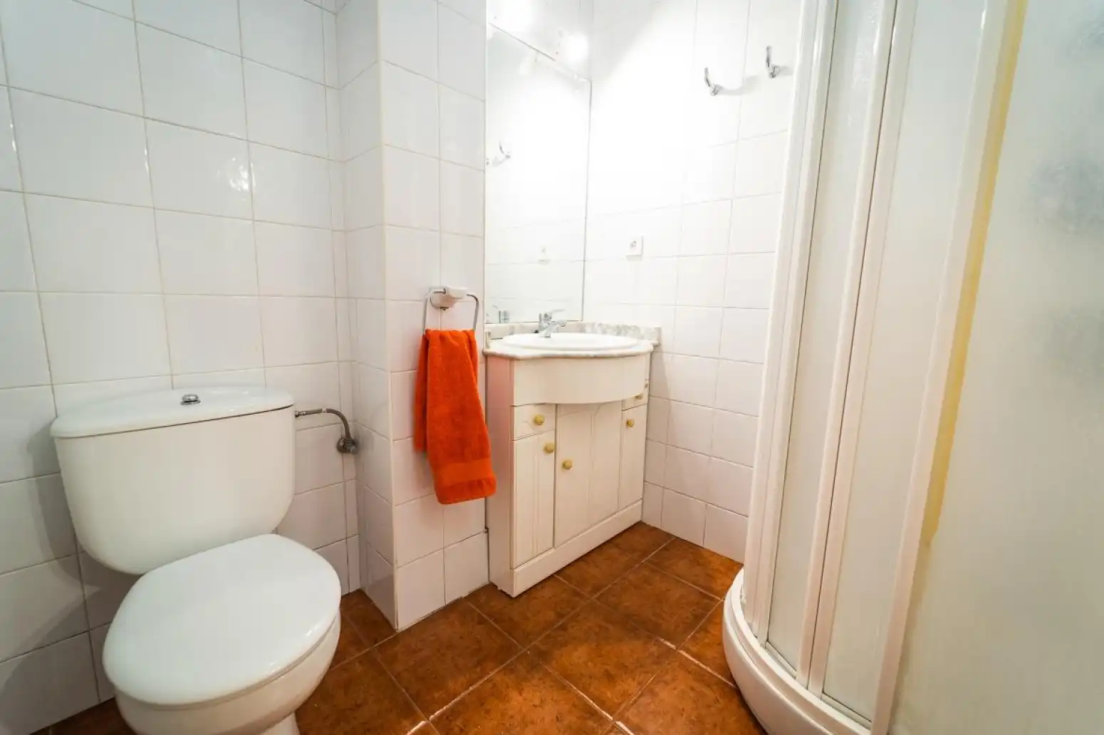 Bathroom of Flat for rent in Santander  with Heating, Parquet flooring and Furnished