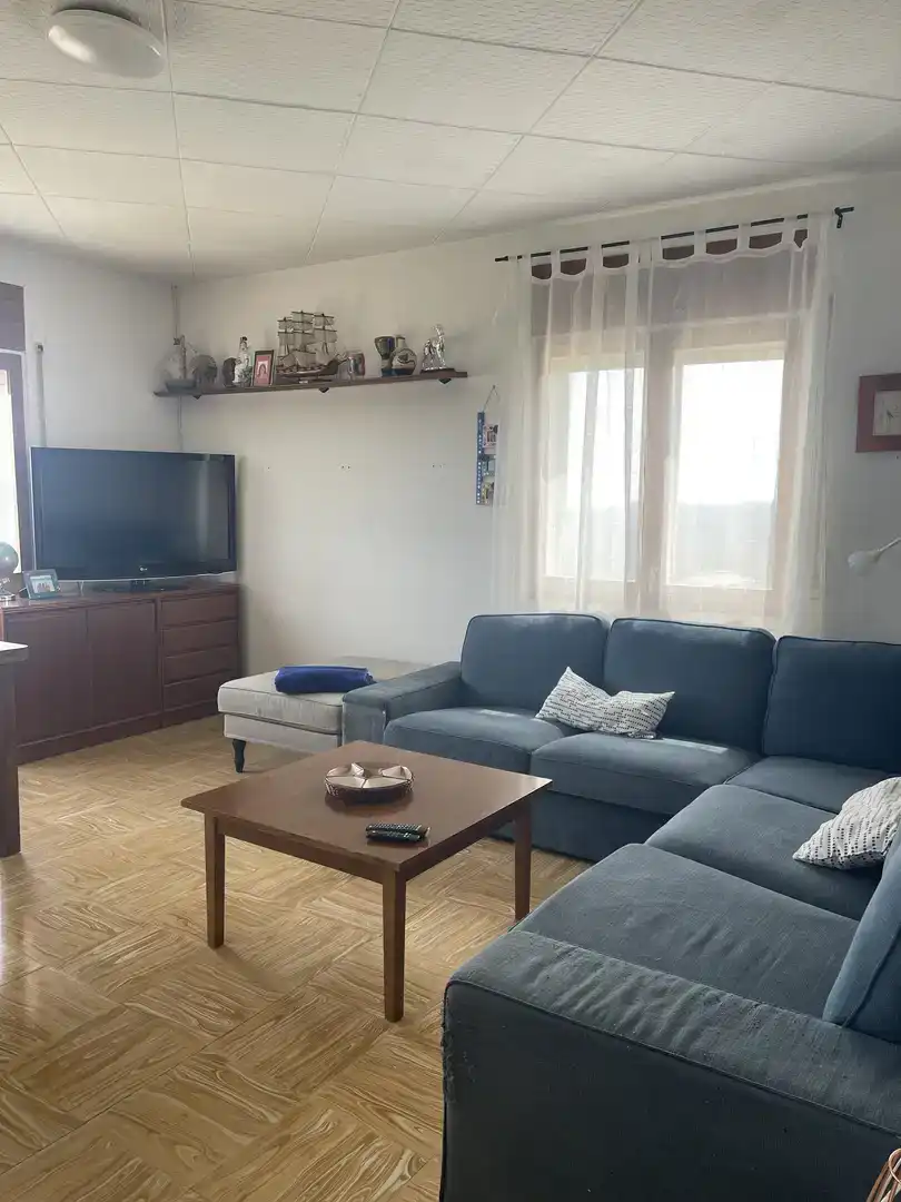 Sala de estar de Piso en venta en Montmaneu con Trastero, Amueblado y Balcón