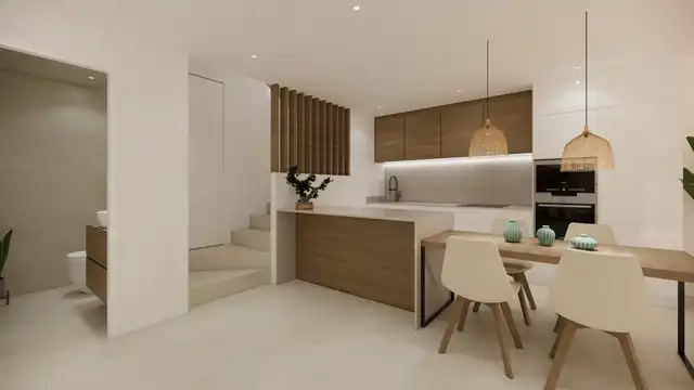 Kitchen of Houses for sale in San Fulgencio  with Air Conditioner, Private garden and Swimming Pool