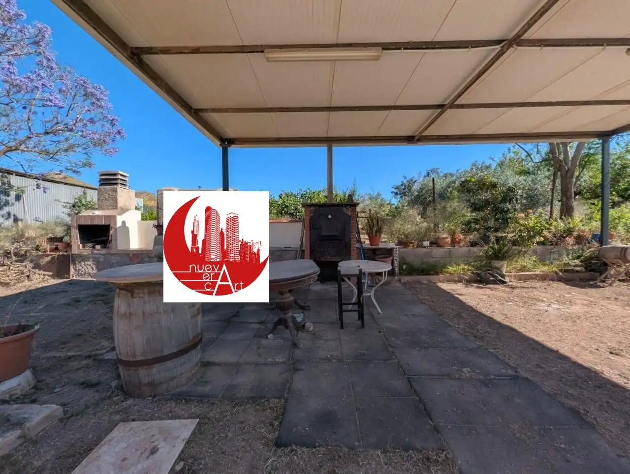 Terrassa de Finca rústica en venda en Fuente Álamo de Murcia