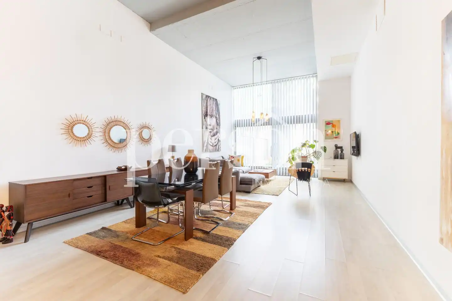 Sala d'estar de Planta baixa en venda en Valencia amb Aire condicionat, Terrassa i Moblat