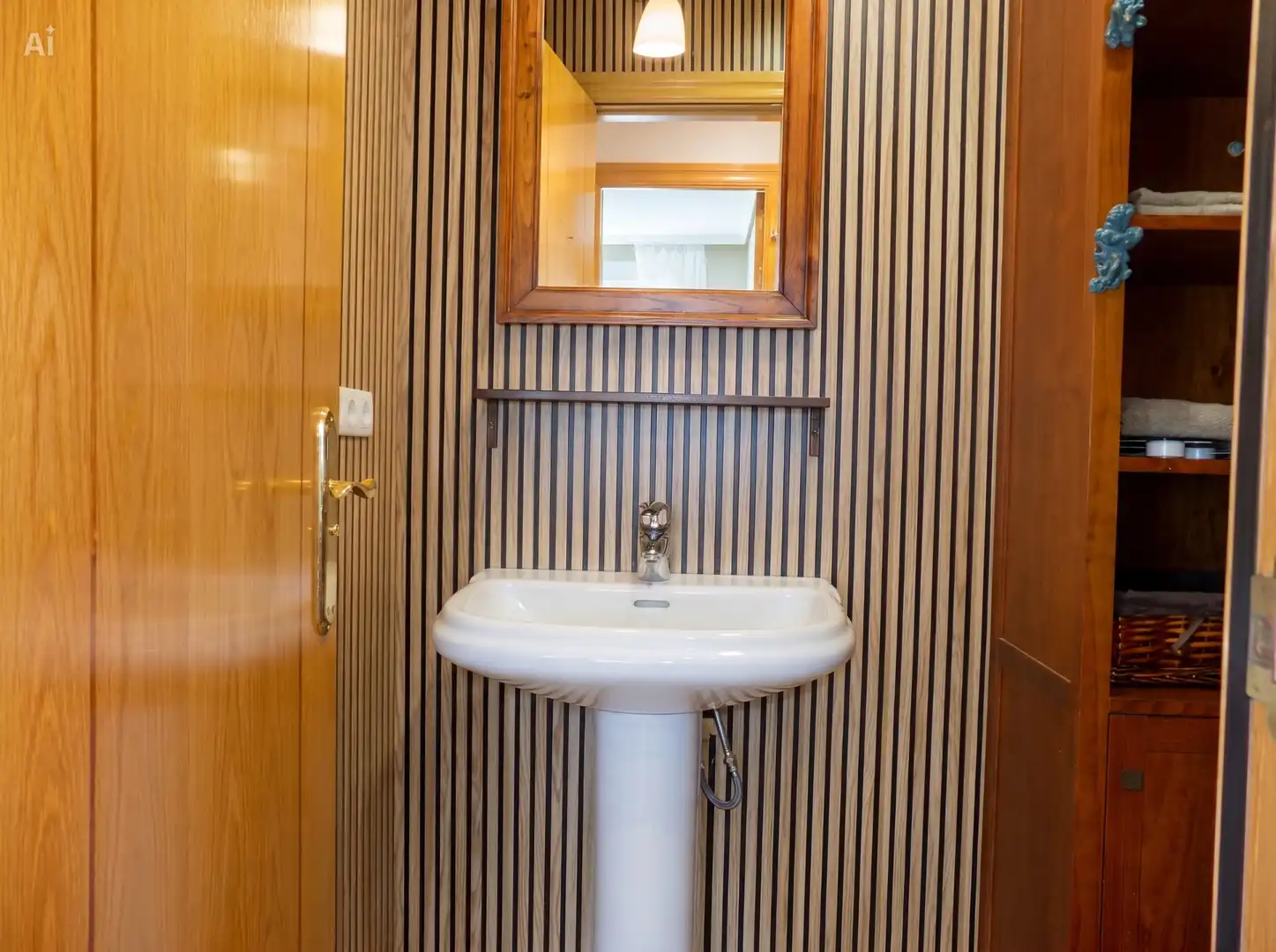 Badezimmer von Wohnung zur Miete in Benalmádena mit Klimaanlage, Heizung und Möbliert