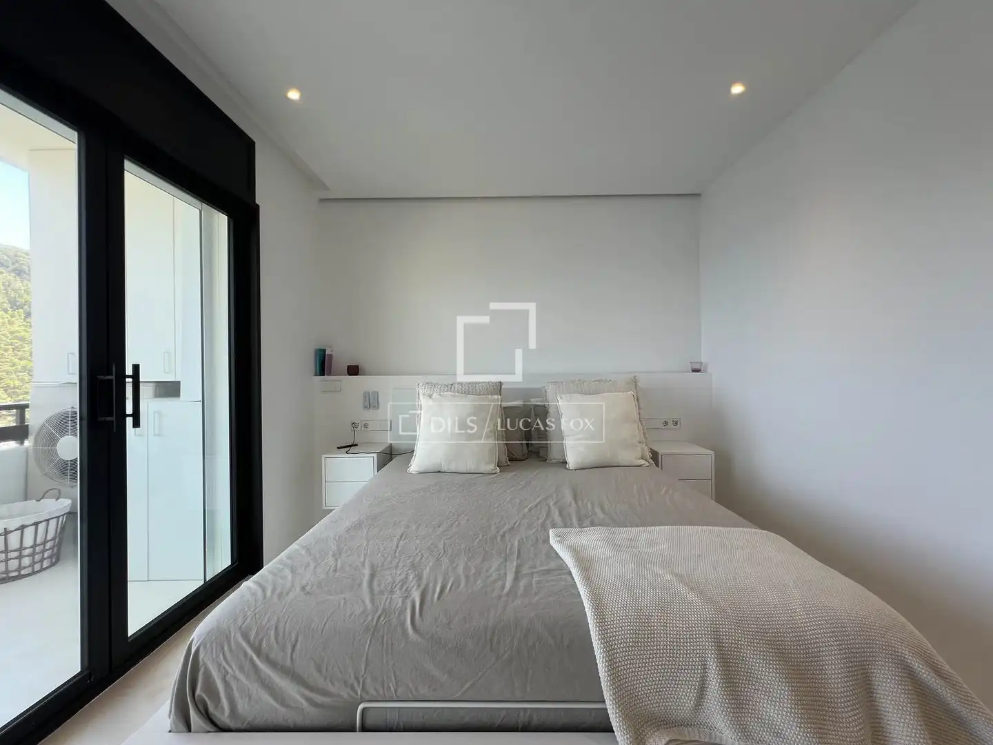 Bedroom of Flat for rent in Santa Eulària des Riu  with Air Conditioner, Furnished and Balcony