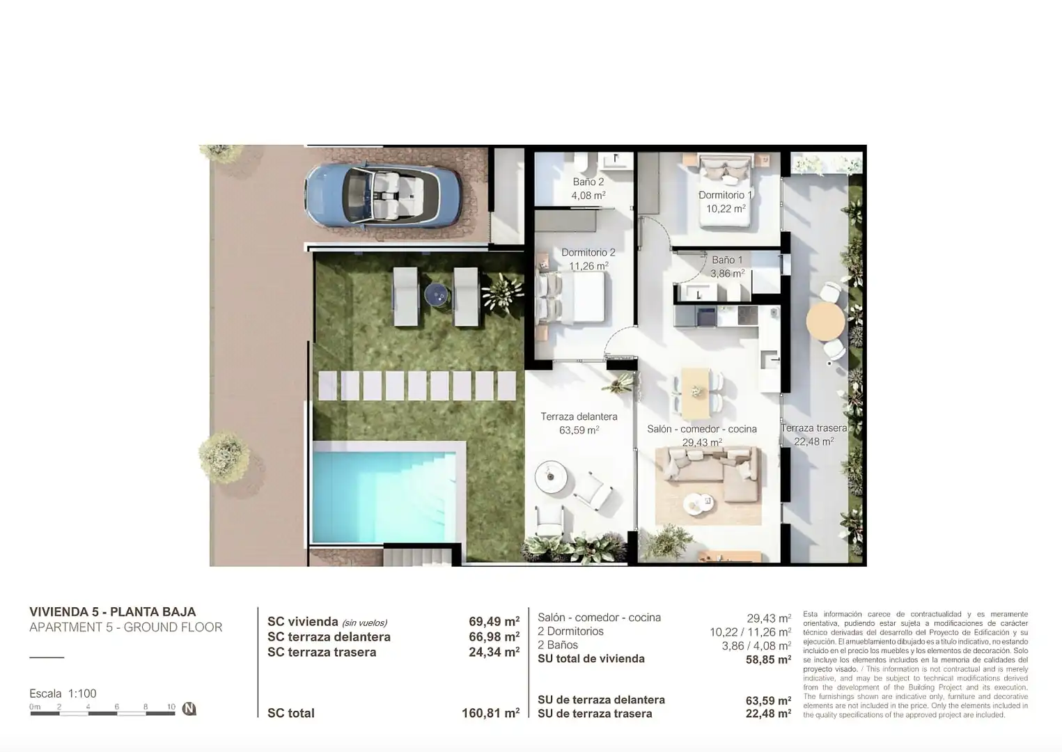 Appartement compact avec terrasse à vendre à Lo Pagán, imagen 24