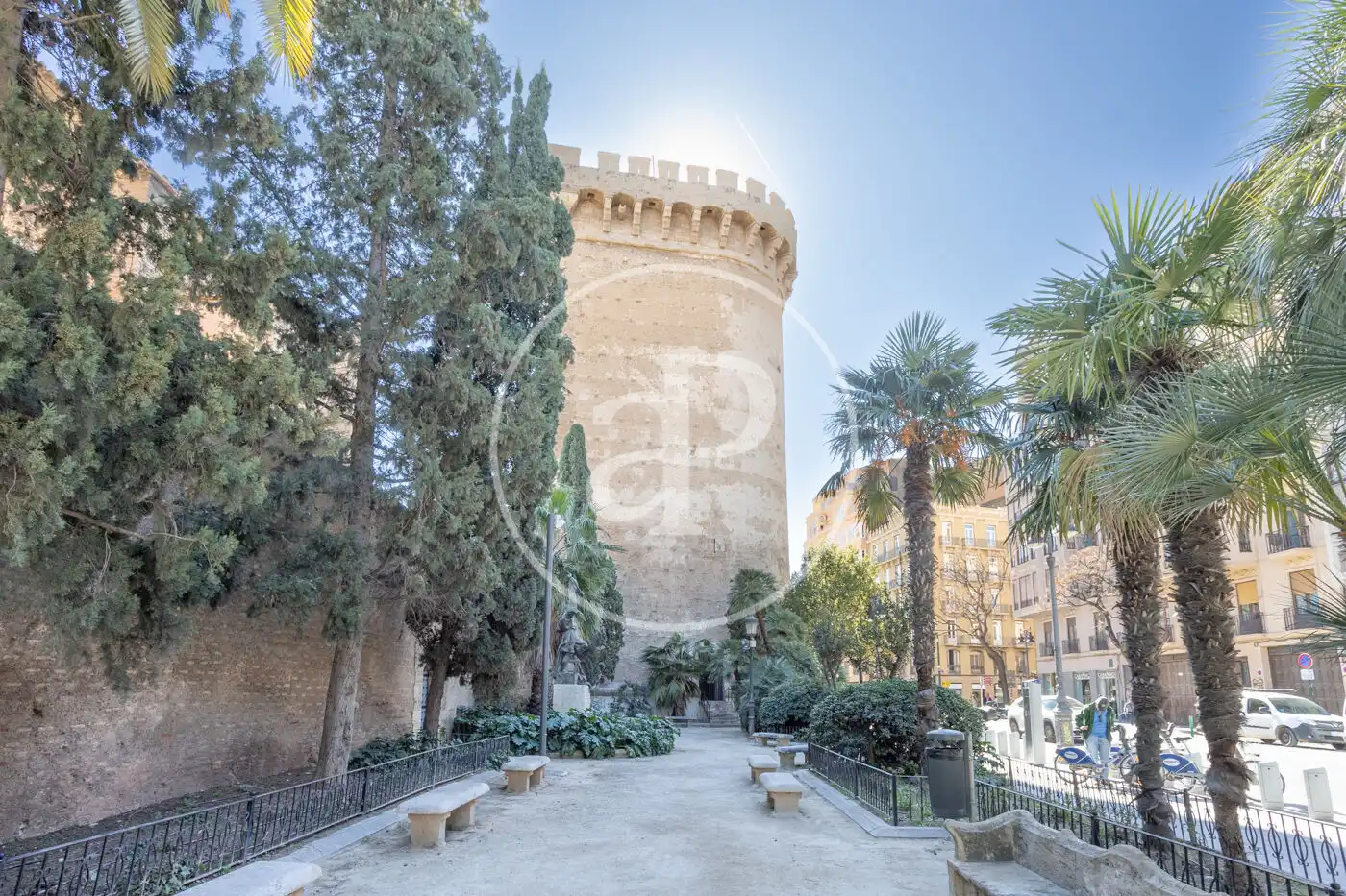 Vista exterior de Pis de lloguer en Valencia amb Aire condicionat, Calefacció i Moblat