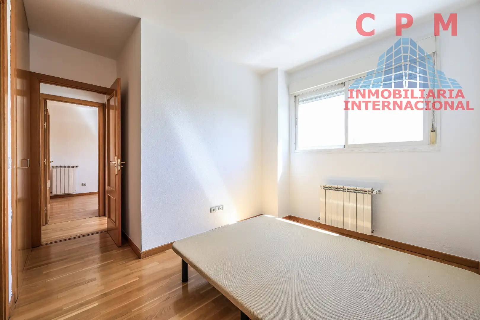 Bedroom of Flat for rent in Madrid  with Air Conditioner, Heating and Parquet flooring