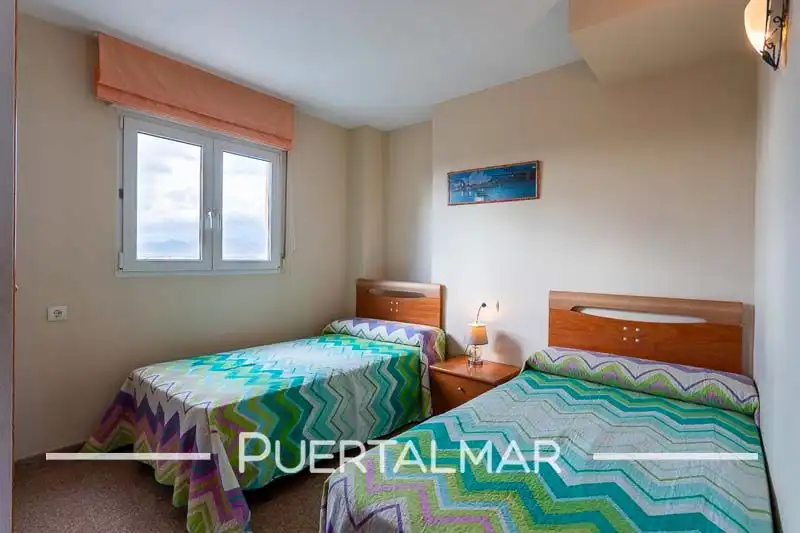 Bedroom of Flat for rent in El Campello  with Air Conditioner, Heating and Terrace
