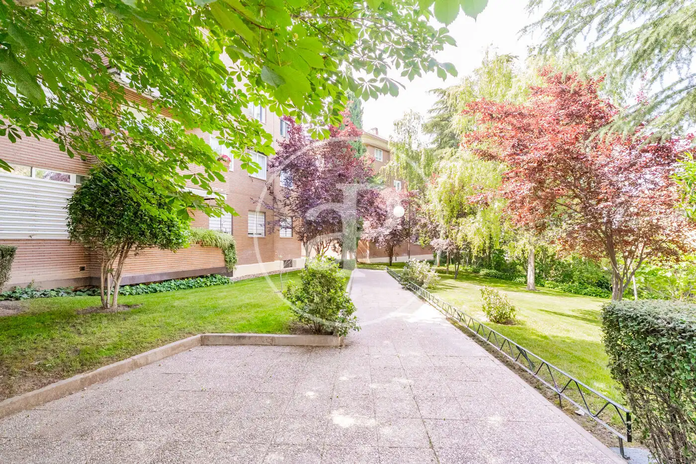 Garten von Wohnung zum Verkauf in Pozuelo de Alarcón mit Klimaanlage, Heizung und Privatgarten