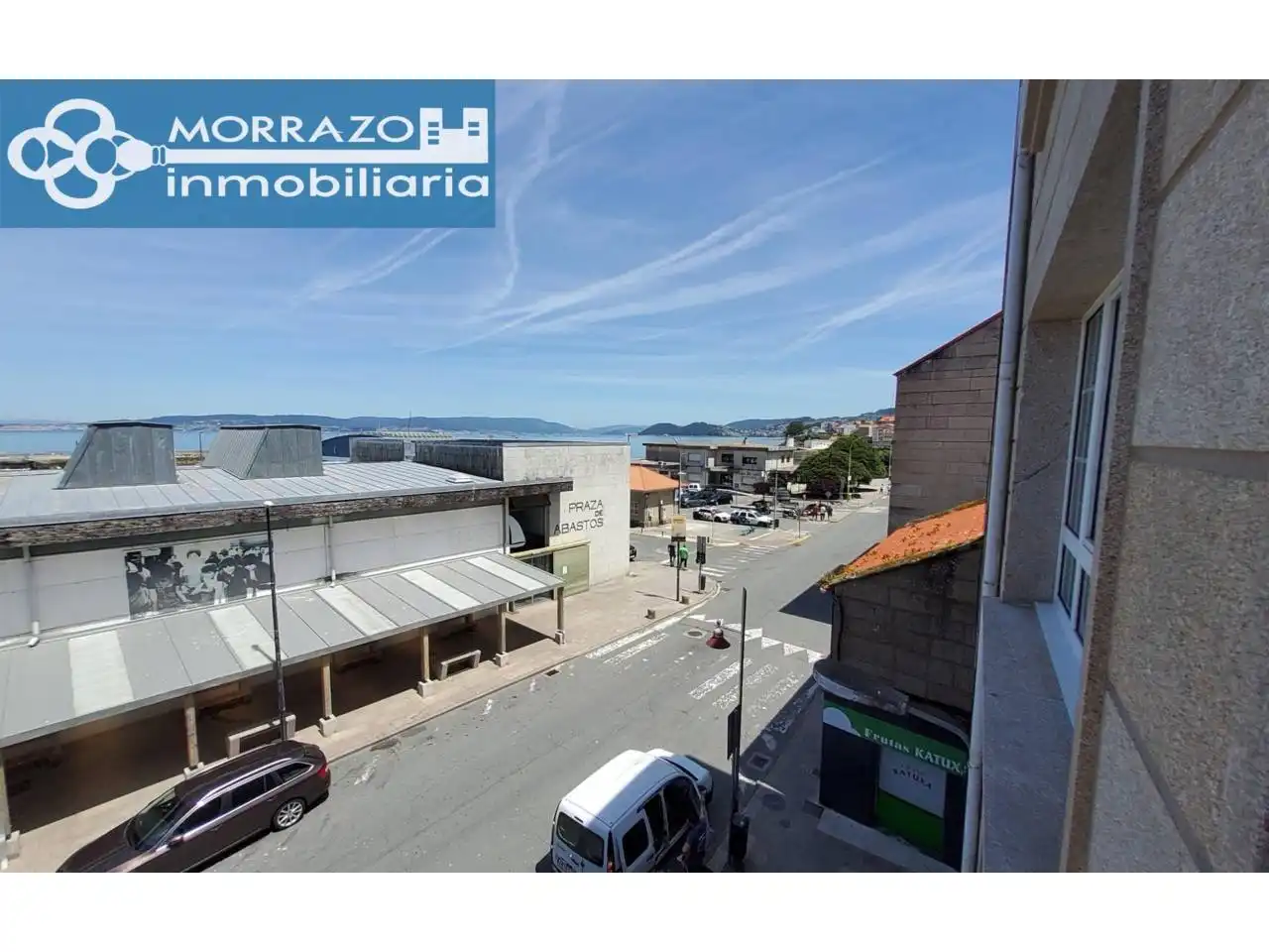 Exterior view of Flat for rent in Bueu  with Heating, Parquet flooring and Furnished