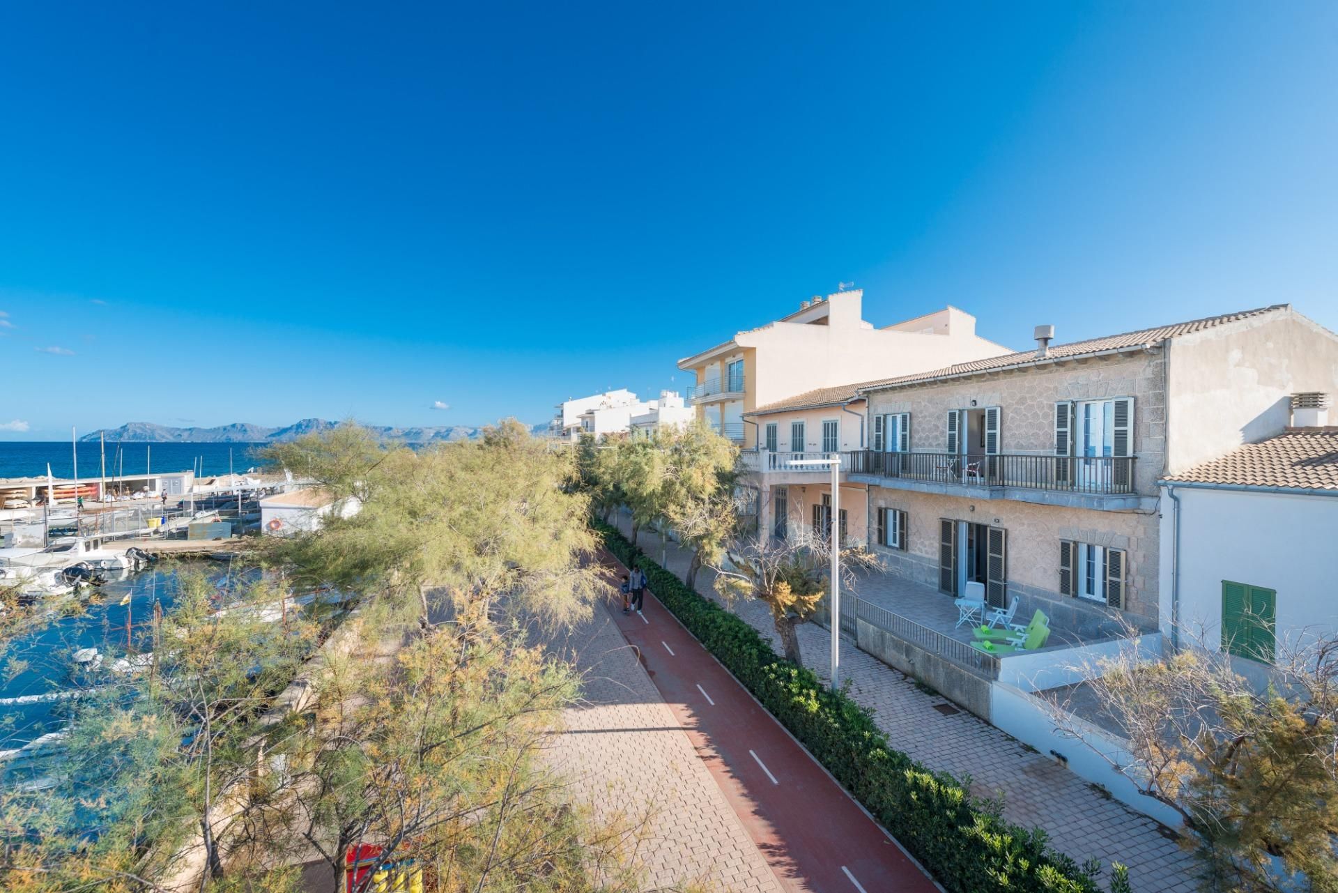 Exterior view of Single-family semi-detached for sale in Santa Margalida  with Air Conditioner, Heating and Terrace