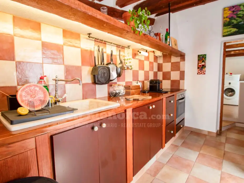 Cuina de Casa o xalet en venda en Maó - Mahón amb Aire condicionat i Terrassa