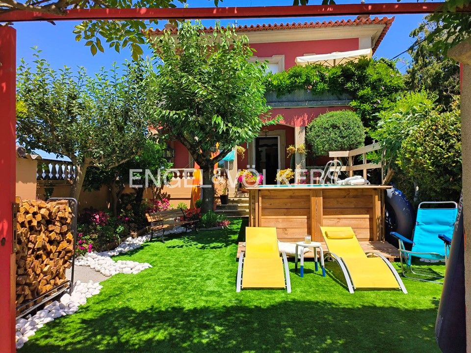 Garden of Single-family semi-detached for sale in Vilagarcía de Arousa  with Heating, Private garden and Terrace