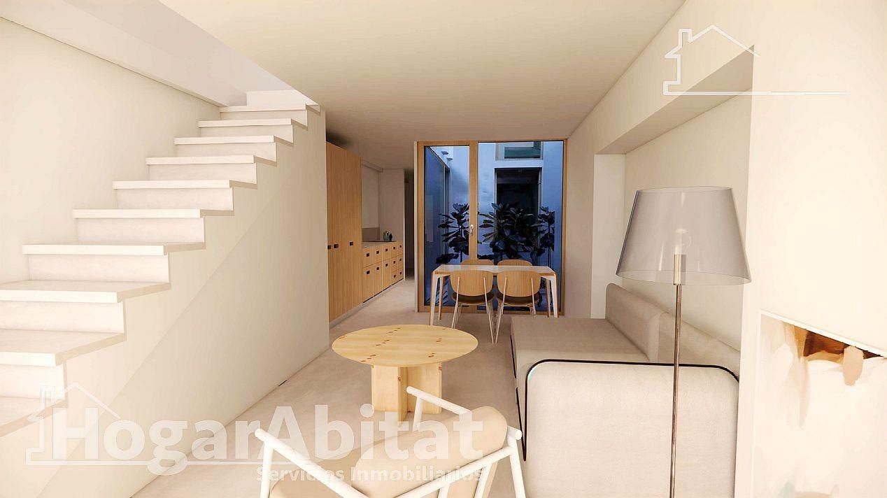 Living room of Single-family semi-detached for sale in Castellón de la Plana / Castelló de la Plana  with Air Conditioner