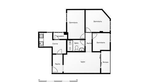 Foto 5 de Ático de alquiler en Centro, Móstoles