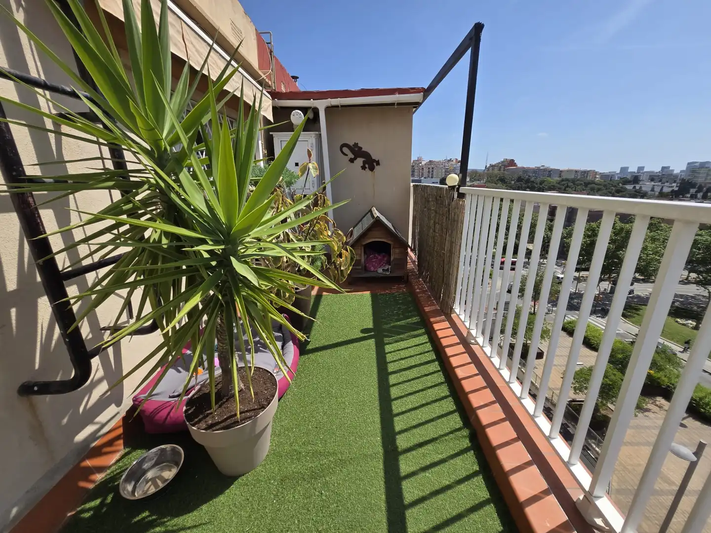 Terrassa de Àtic en venda en L'Hospitalet de Llobregat amb Aire condicionat, Terrassa i Moblat