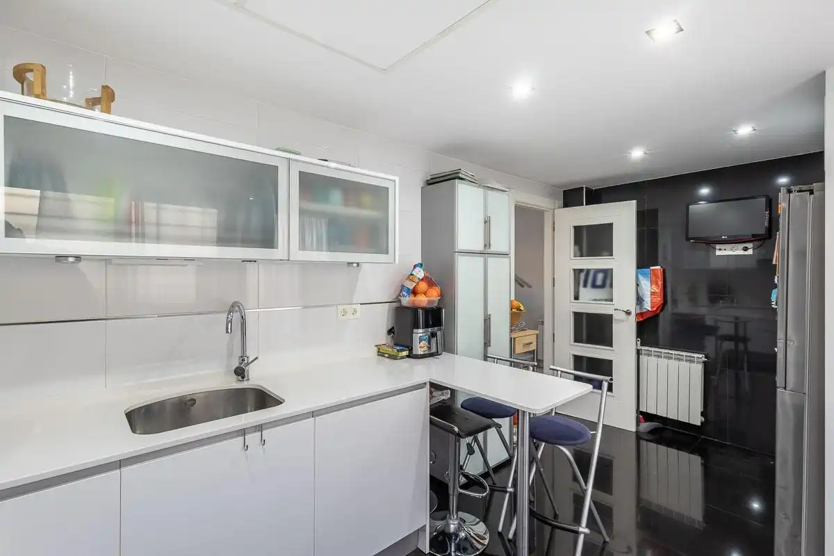 Cocina de Casa adosada en venta en Maracena con Aire acondicionado, Calefacción y Terraza