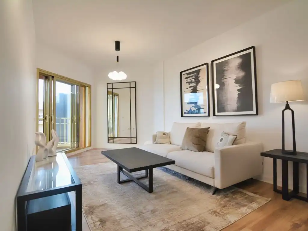 Sala de estar de Ático en venta en Fuengirola con Aire acondicionado, Terraza y Amueblado