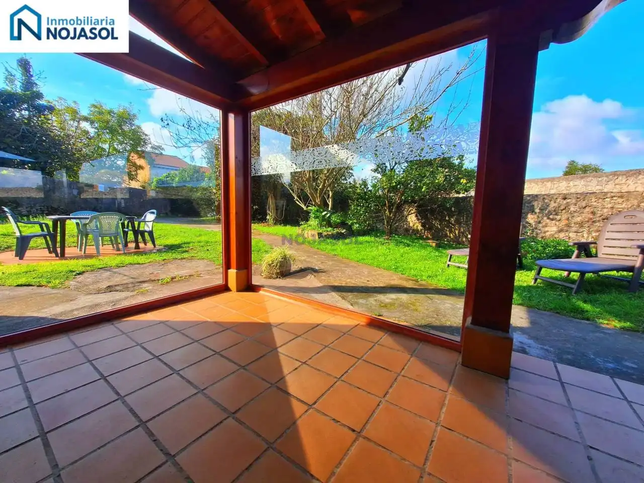 Garden of Detached homes for rent in Noja  with Heating, Private garden and Furnished