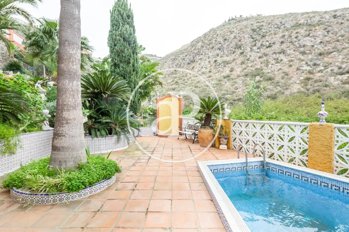 Garden of Houses for sale in Cullera  with Air Conditioner, Heating and Private garden