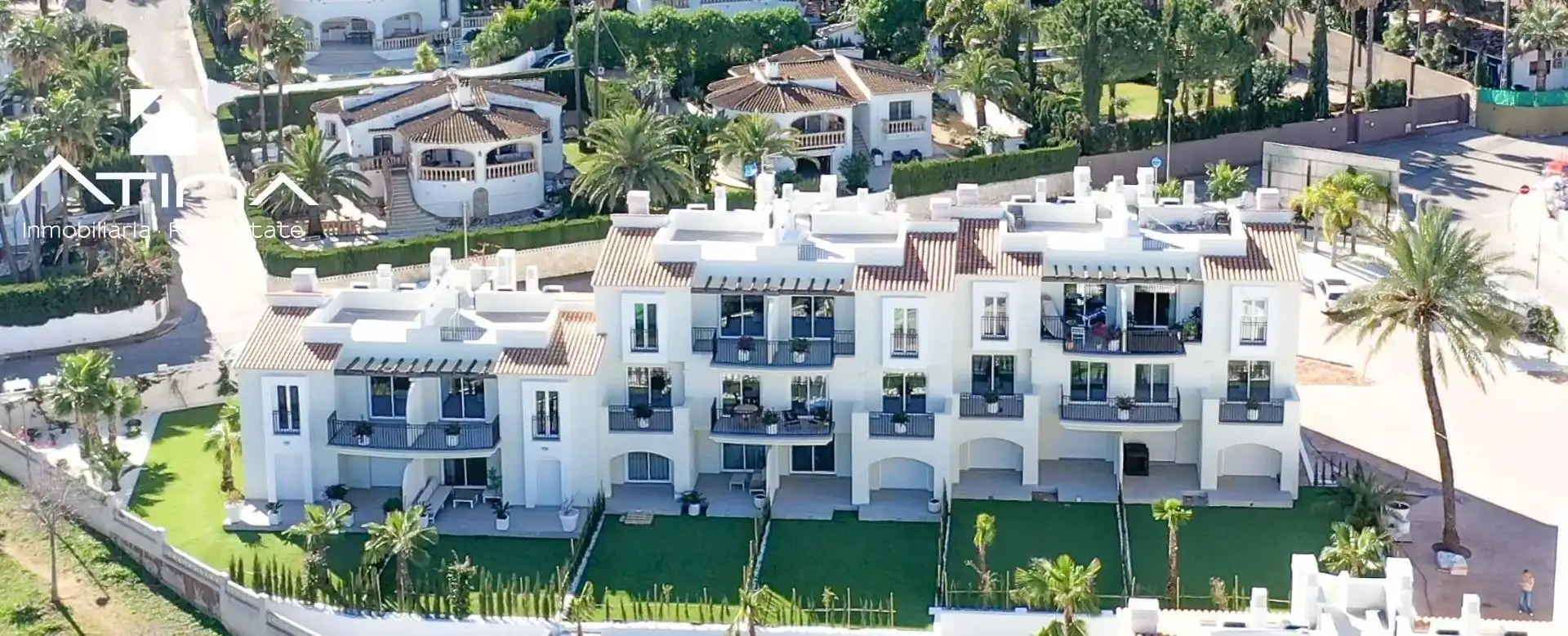 Exterior view of Detached homes for sale in Dénia  with Air Conditioner, Private garden and Terrace