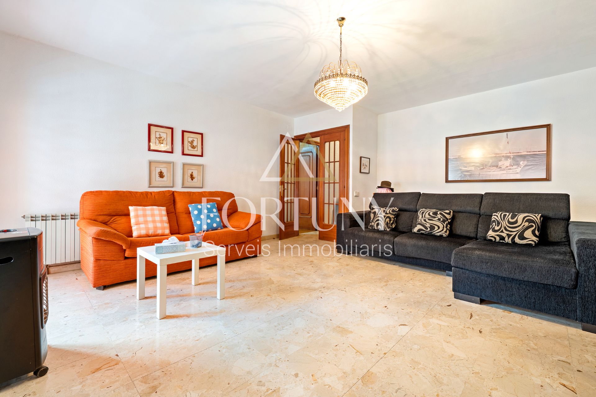 Living room of Flat for sale in Cambrils  with Air Conditioner, Terrace and Balcony