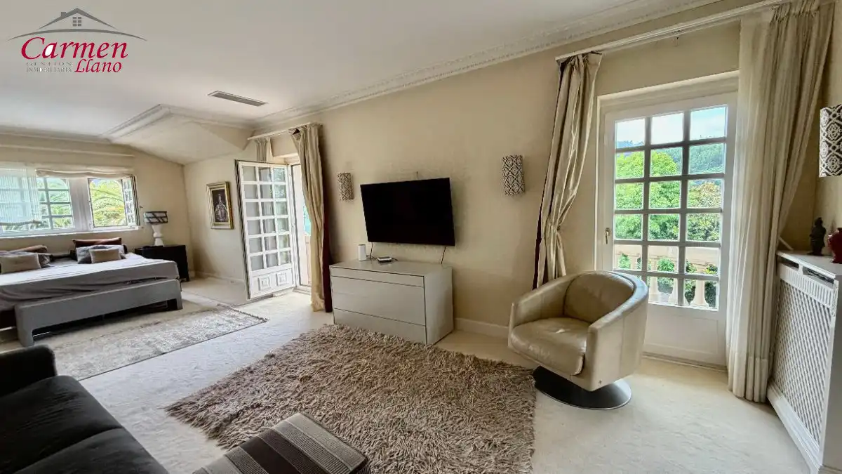 Sala de estar de Casa o chalet en venta en Plentzia con Calefacción, Jardín privado y Terraza