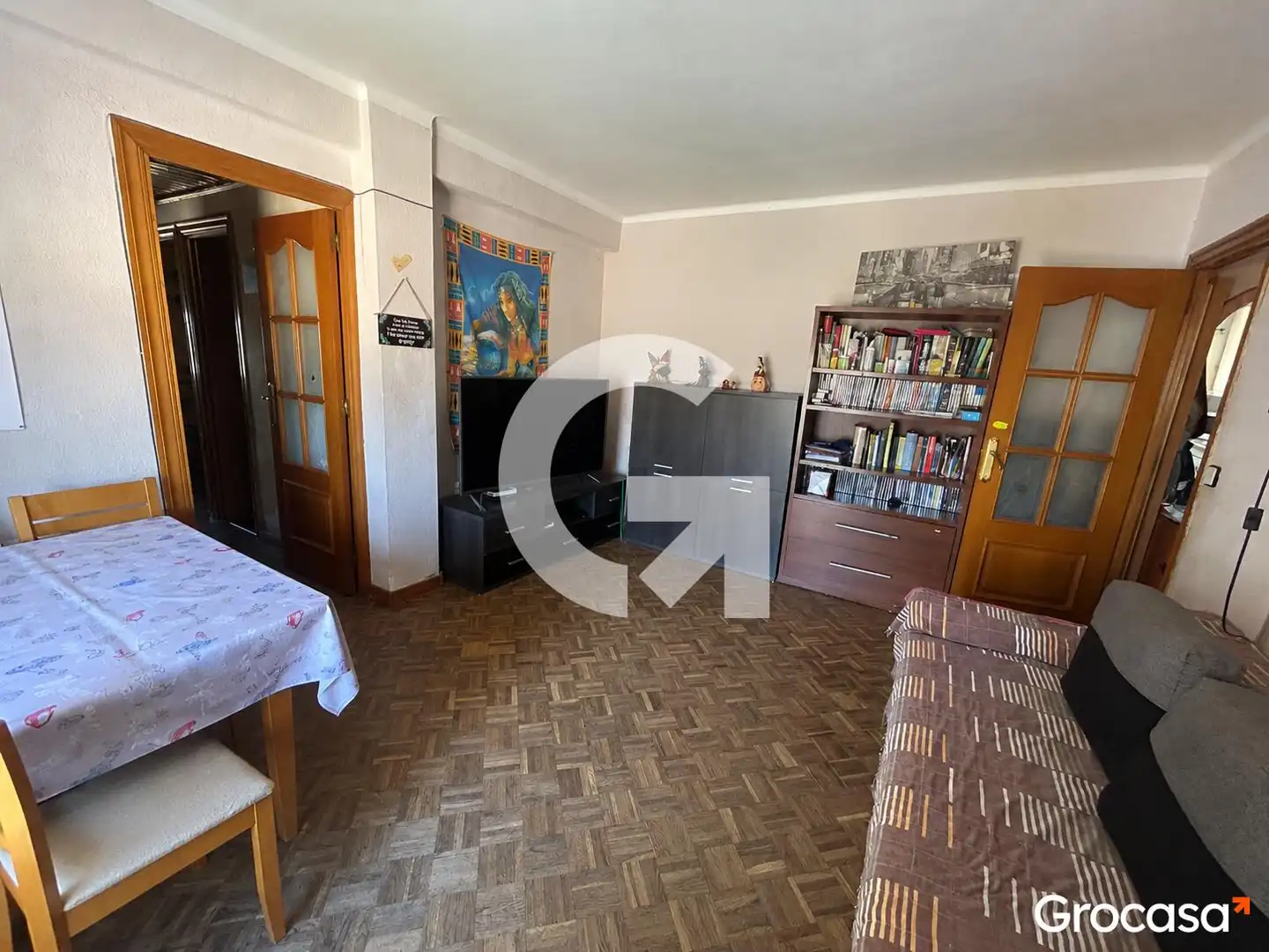 Sala de estar de Ático en venta en Sant Vicenç Dels Horts con Calefacción, Horno y Lavadora
