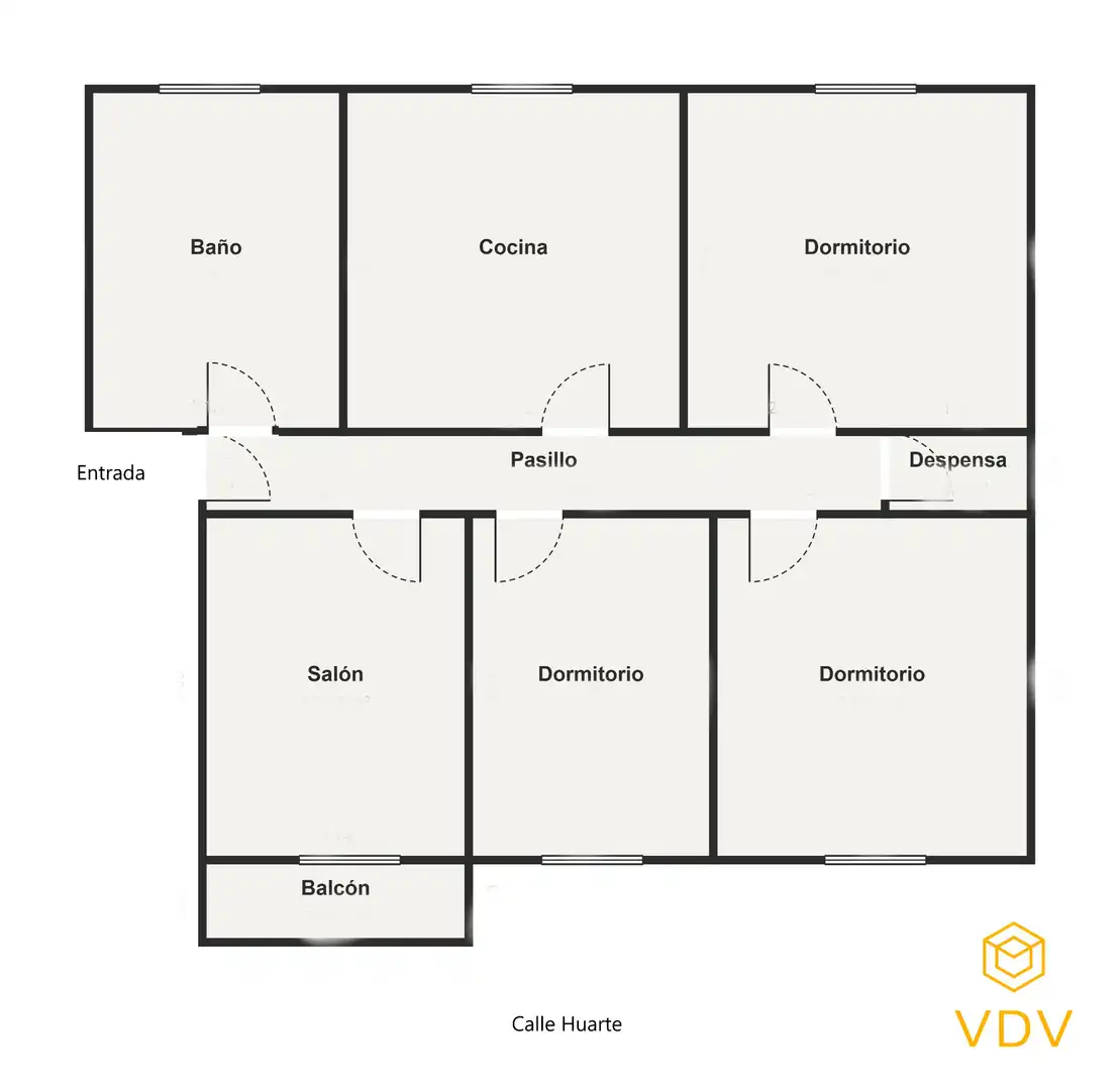 Flat for sale in  Pamplona / Iruña  with Heating, Parquet flooring and Storage room