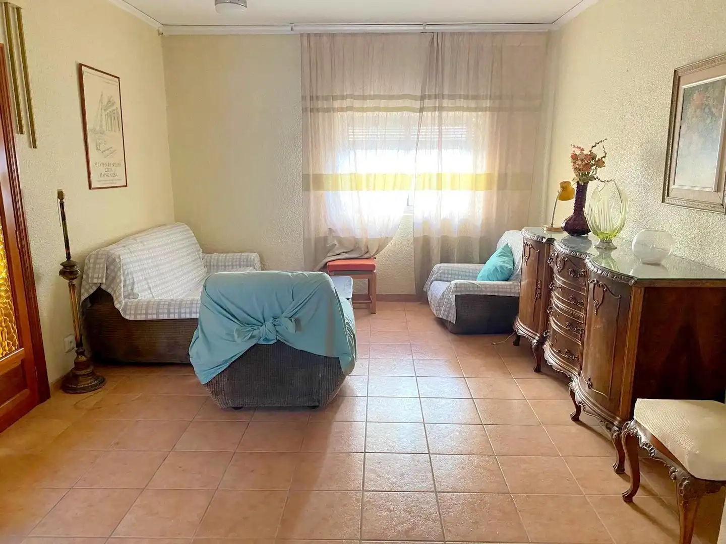 Sala d'estar de Casa o xalet en venda en Vallada amb Terrassa i Traster