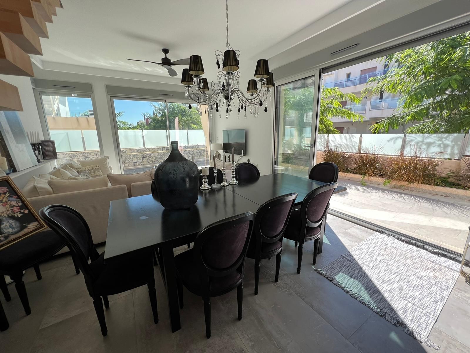 Dining room of House or chalet for sale in Pilar de la Horadada  with Air Conditioner, Terrace and Swimming Pool