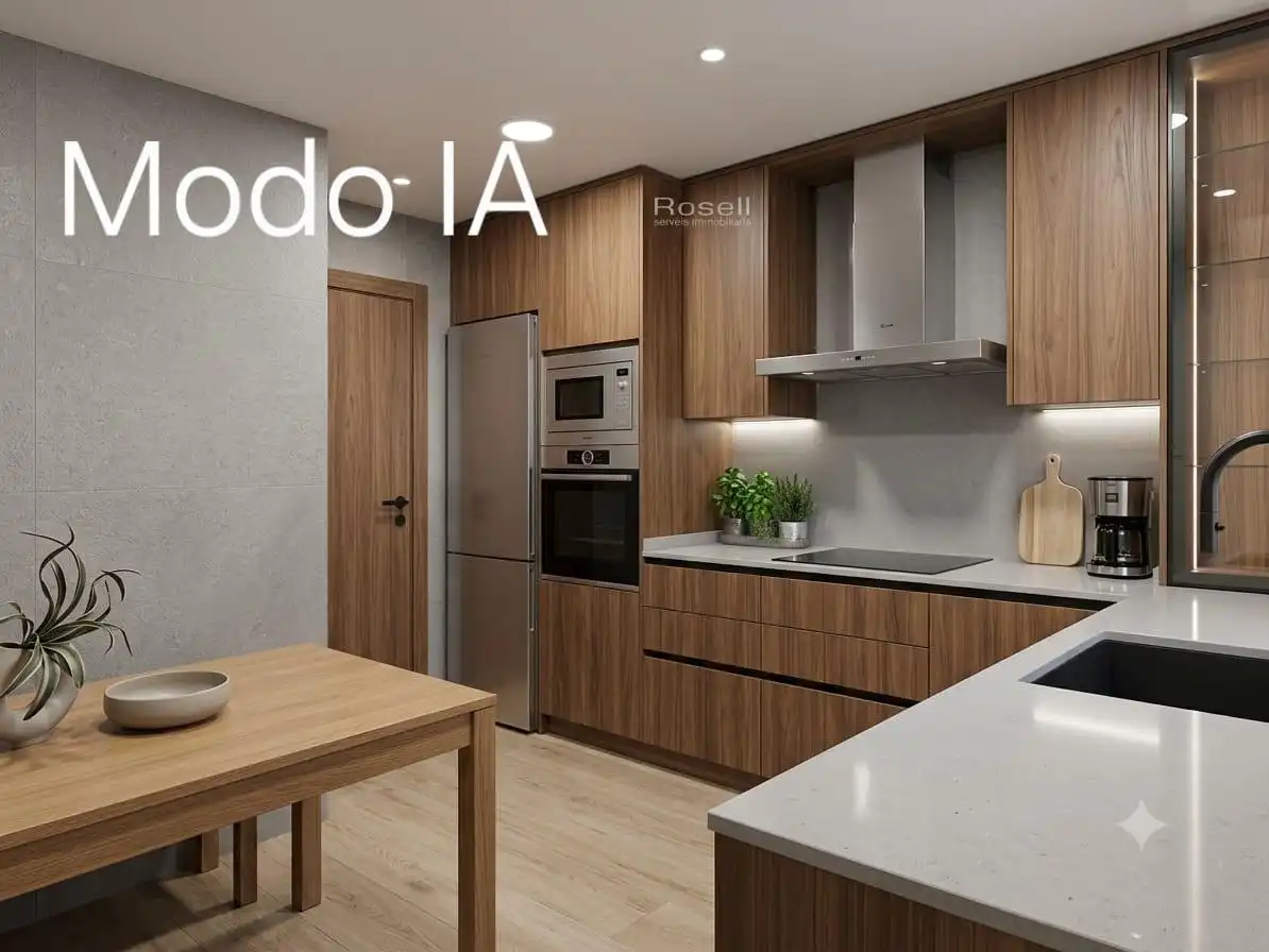 Cocina de Piso en venta en Terrassa