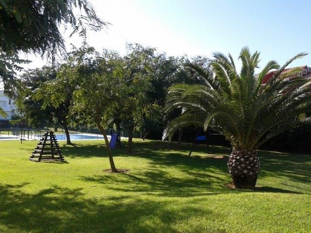 Garden of Attic to rent in Rota  with Air Conditioner, Heating and Terrace