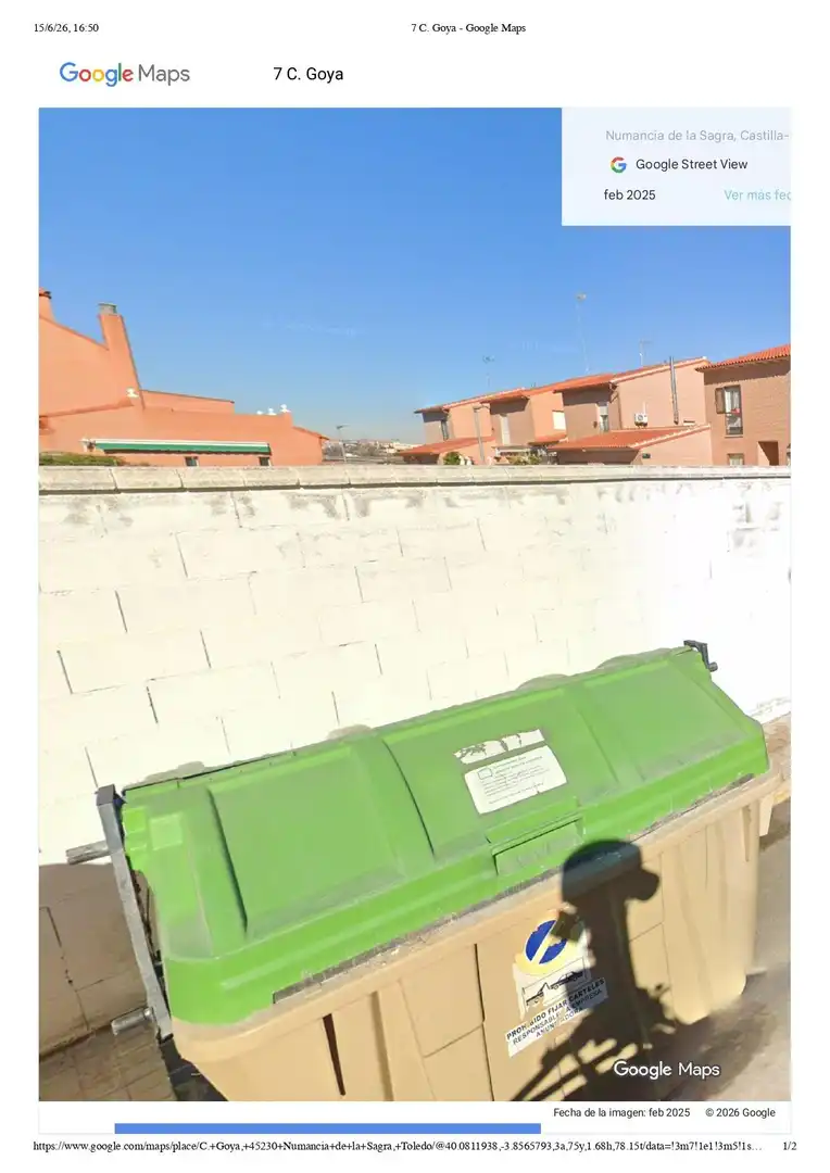 Residential land for sale in Numancia de la Sagra