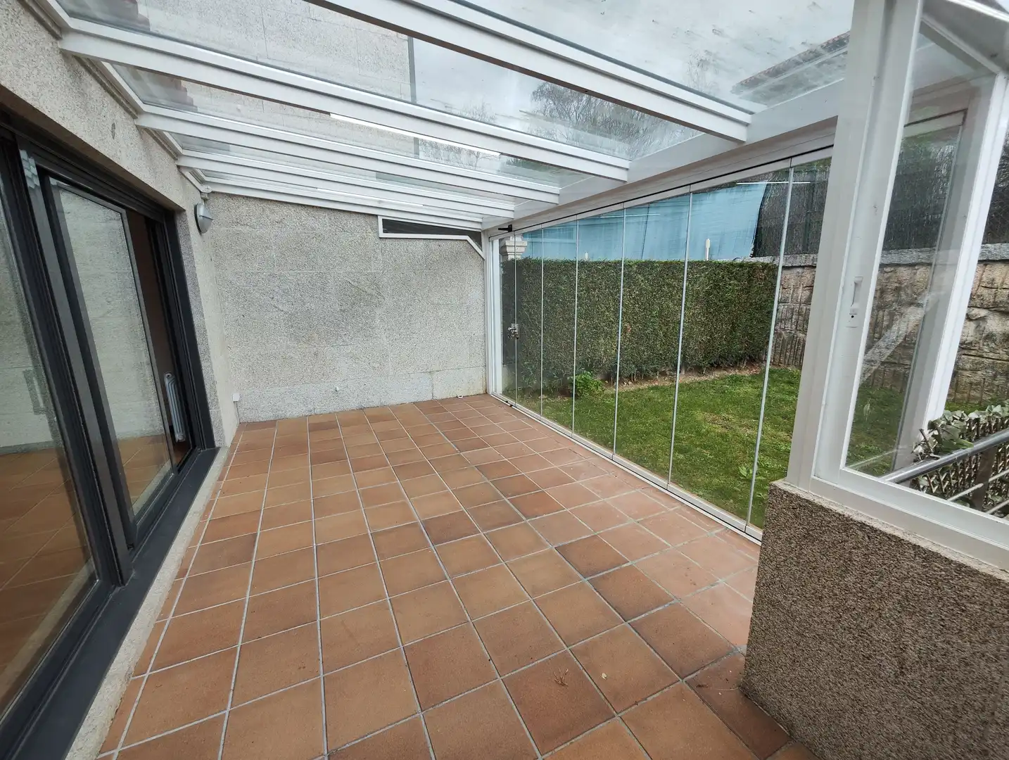 Terraza de Casa adosada en venta en Vigo  con Jardín privado, Parquet y Terraza