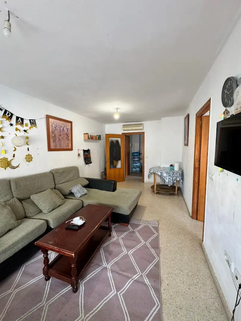 Wohnzimmer von Wohnung zum Verkauf in Mijas mit Klimaanlage und Terrasse