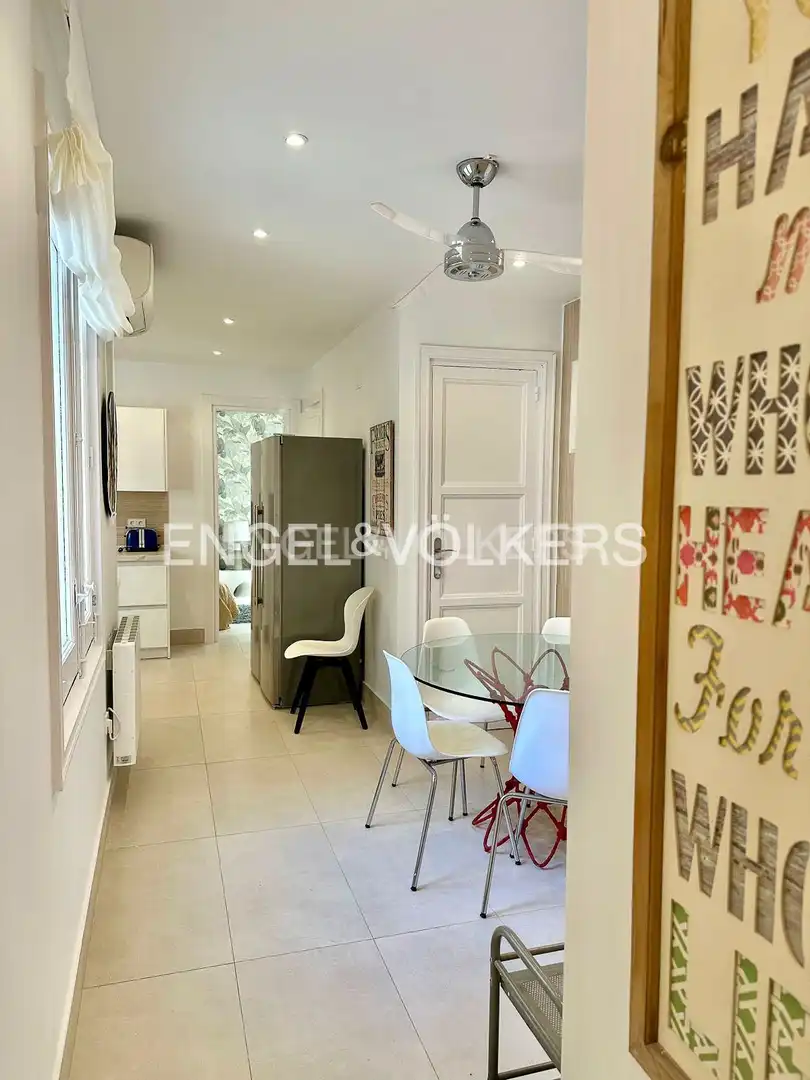 Kitchen of Flat for rent in Madrid  with Air Conditioner, Heating and Furnished