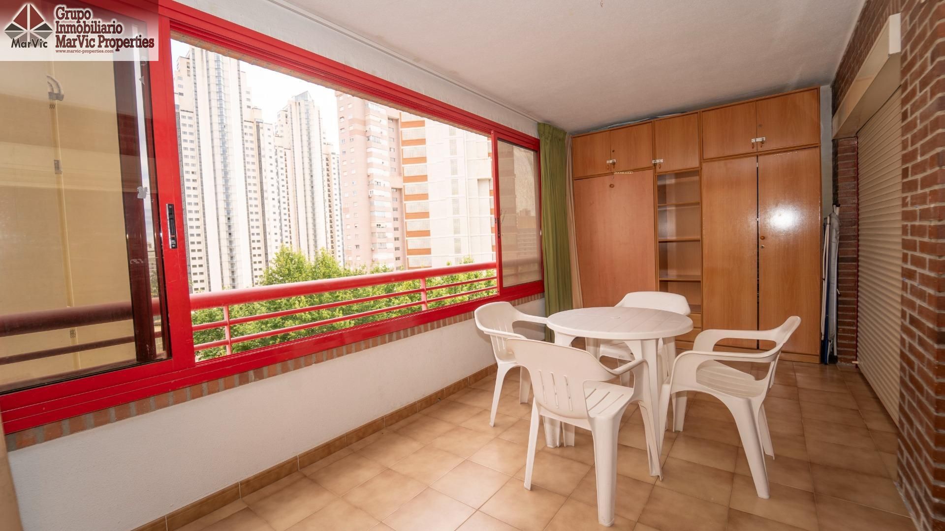 Bedroom of Flat for sale in Benidorm  with Air Conditioner and Terrace