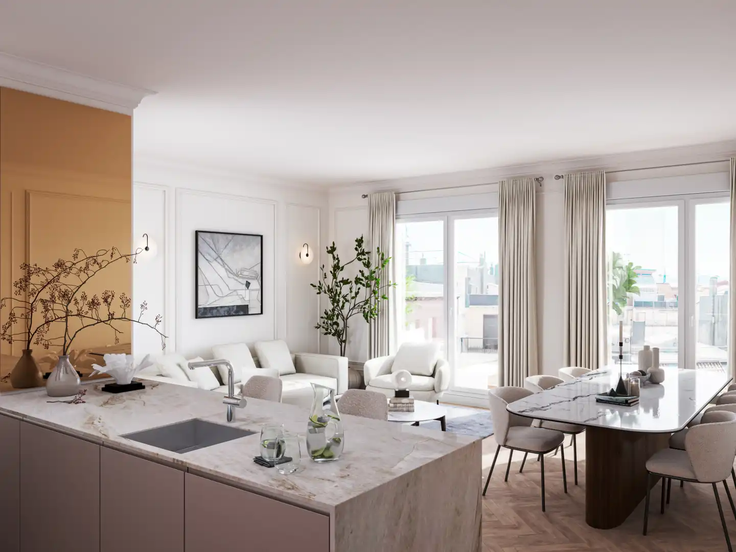 Apartments for sale in Alfonso VIII Kalea, 3, Área Romántica
