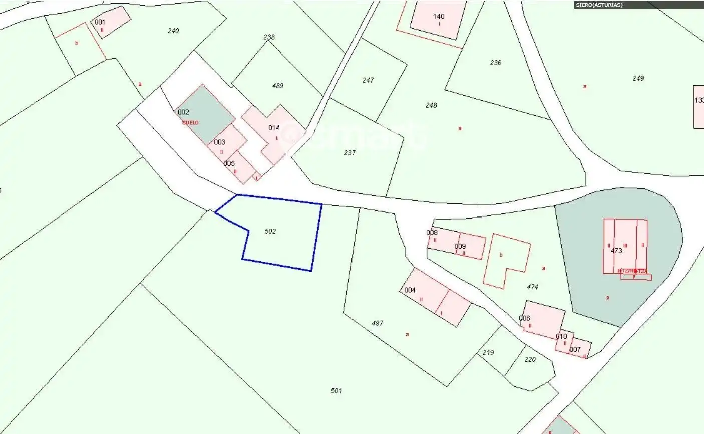 Terreno en venta en Siero