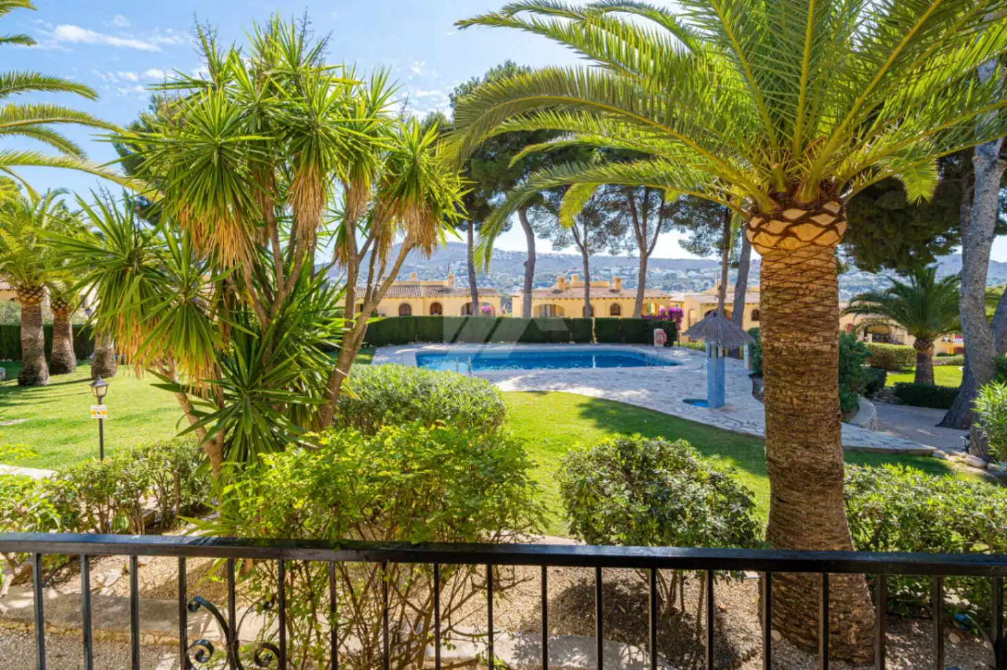 Jardí de Apartament en venda en Moraira amb Aire condicionat, Calefacció i Jardí privat