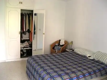 Bedroom of Flat for rent in Tomares  with Air Conditioner, Heating and Private garden