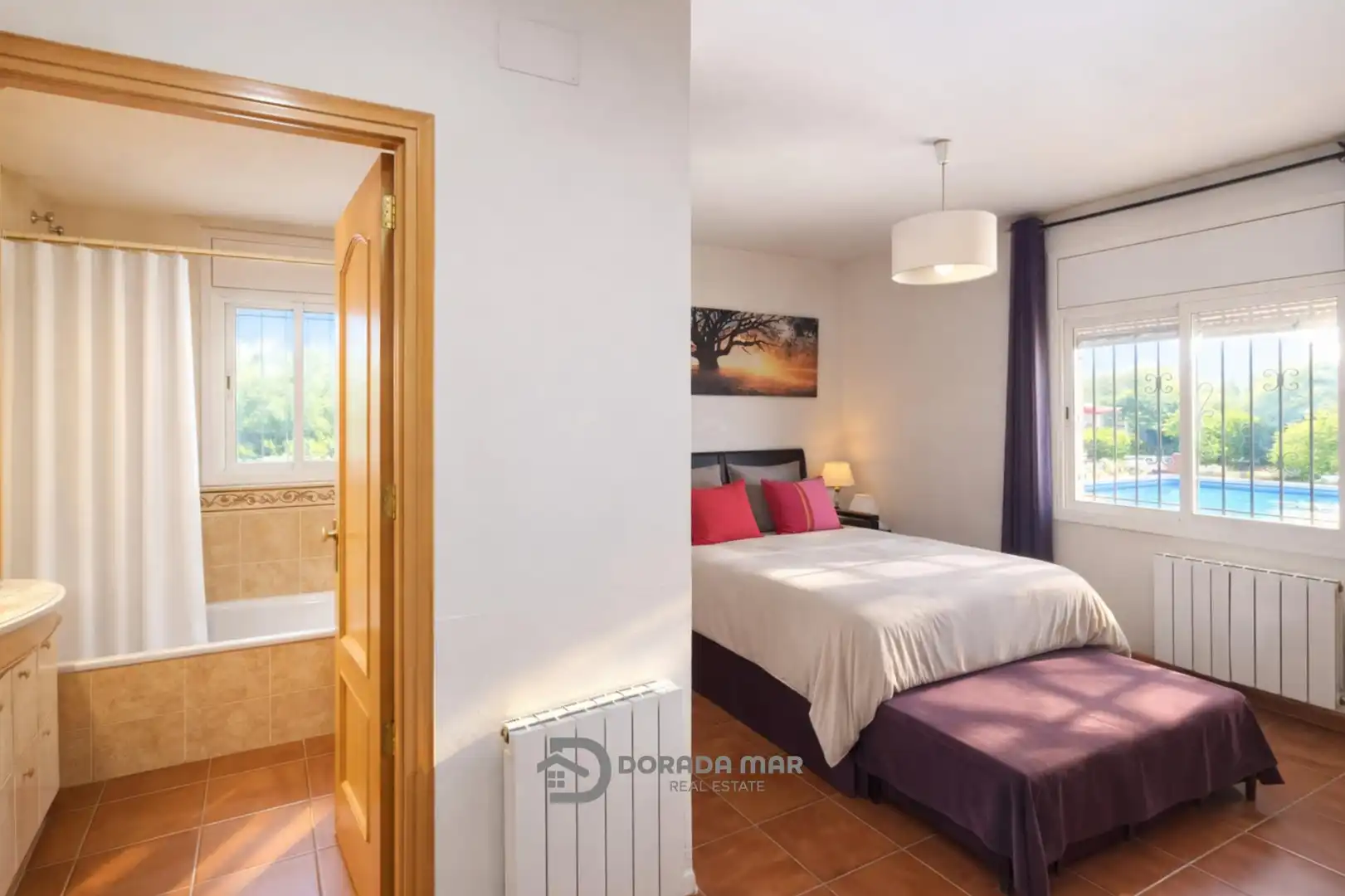 Habitación de Casa o chalet en venta en Olivella con Calefacción, Jardín privado y Piscina